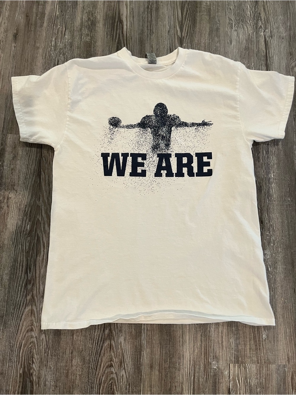 White 'WE ARE' Penn State Graphic Tee - Men's Casual Shirt